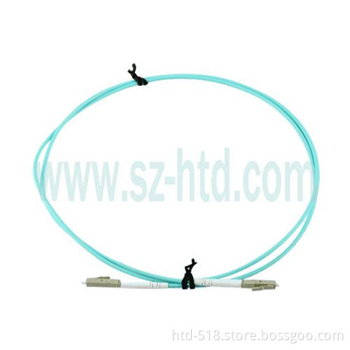 LC/PC-LC/PC Om3 Mm Simplex Fiber Optic Patch Cord